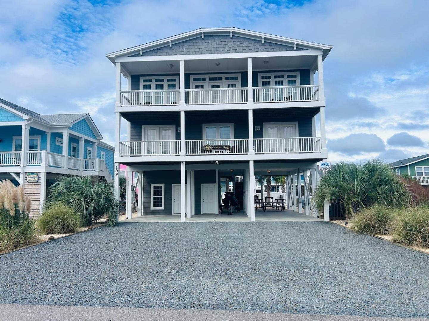 Compass Rose Villa Holden Beach Ngoại thất bức ảnh